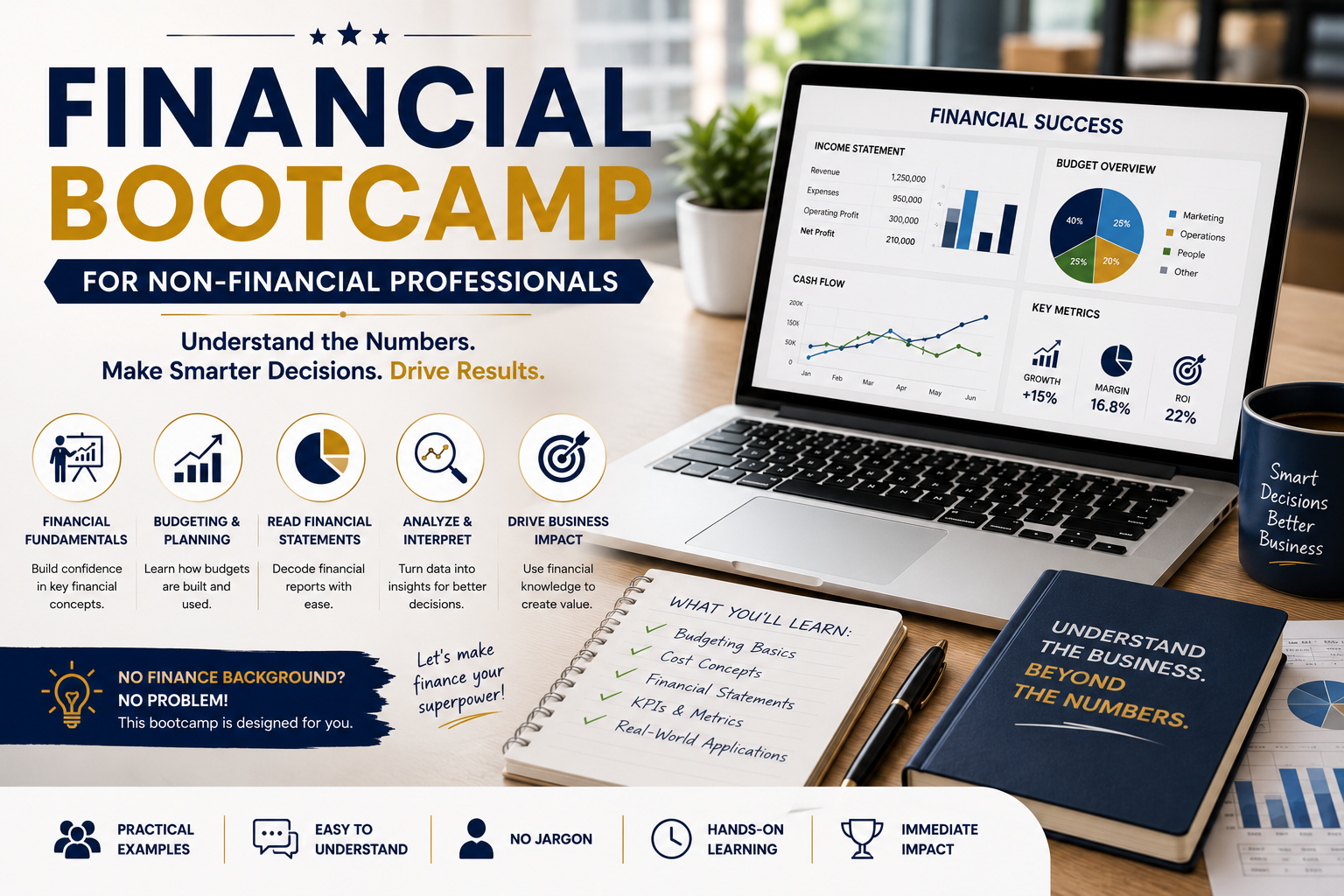 Financial Bootcamp for Non-Financial Professionals