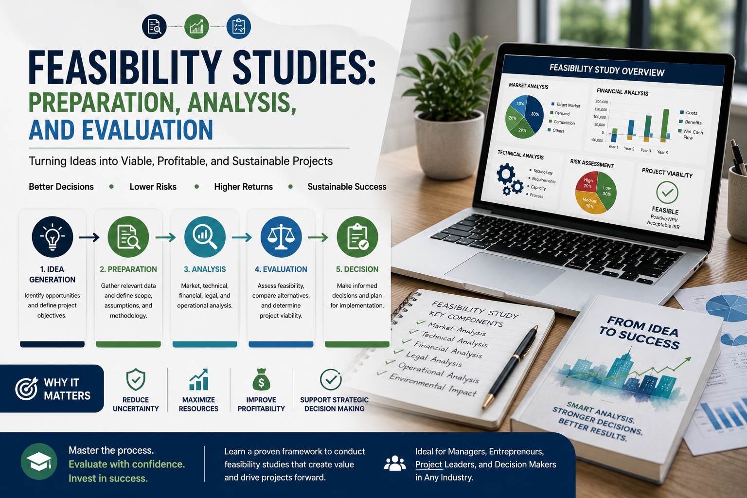 Feasibility Studies: Preparation, Analysis, and Evaluation